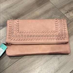 Urban Expressions Pink Cutout Clutch. From stitch fix